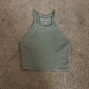 American Eagle Outfitters Green Tank Top